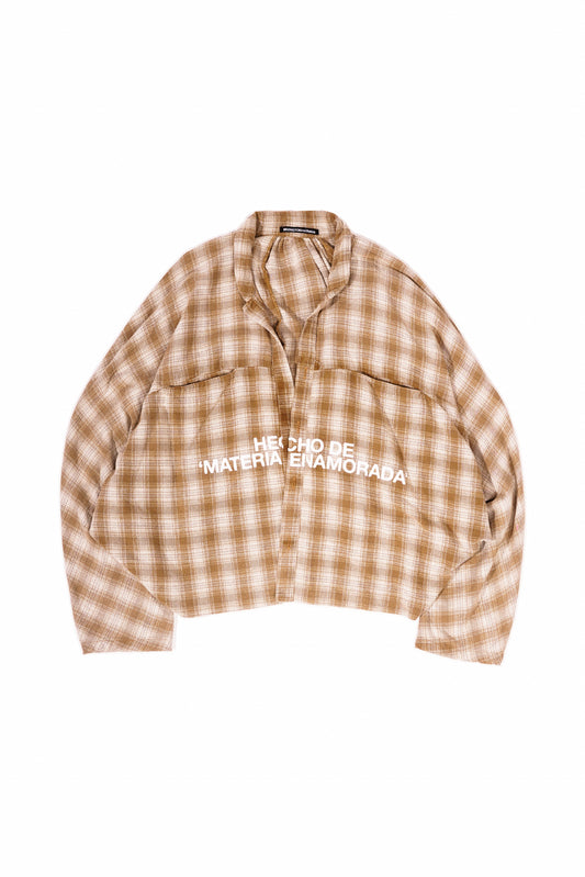 RRR123 Materia Nazarene Shirt Tan