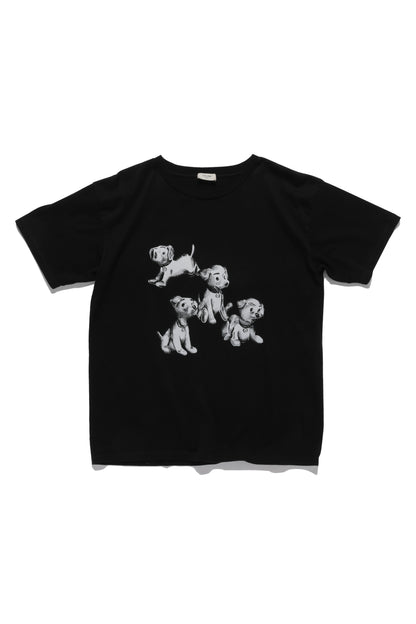 Celine White Puppy T-shirt