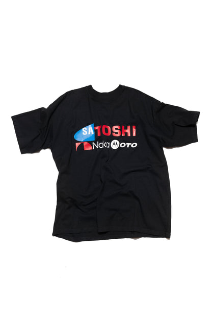 Satoshi Nakamoto Samsung Split Graphic T-shirt