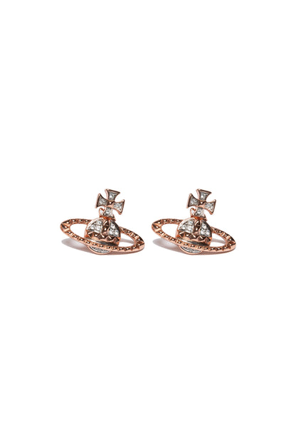 Vivienne Westwood Crystal Mayfair Bas Relief Earrings