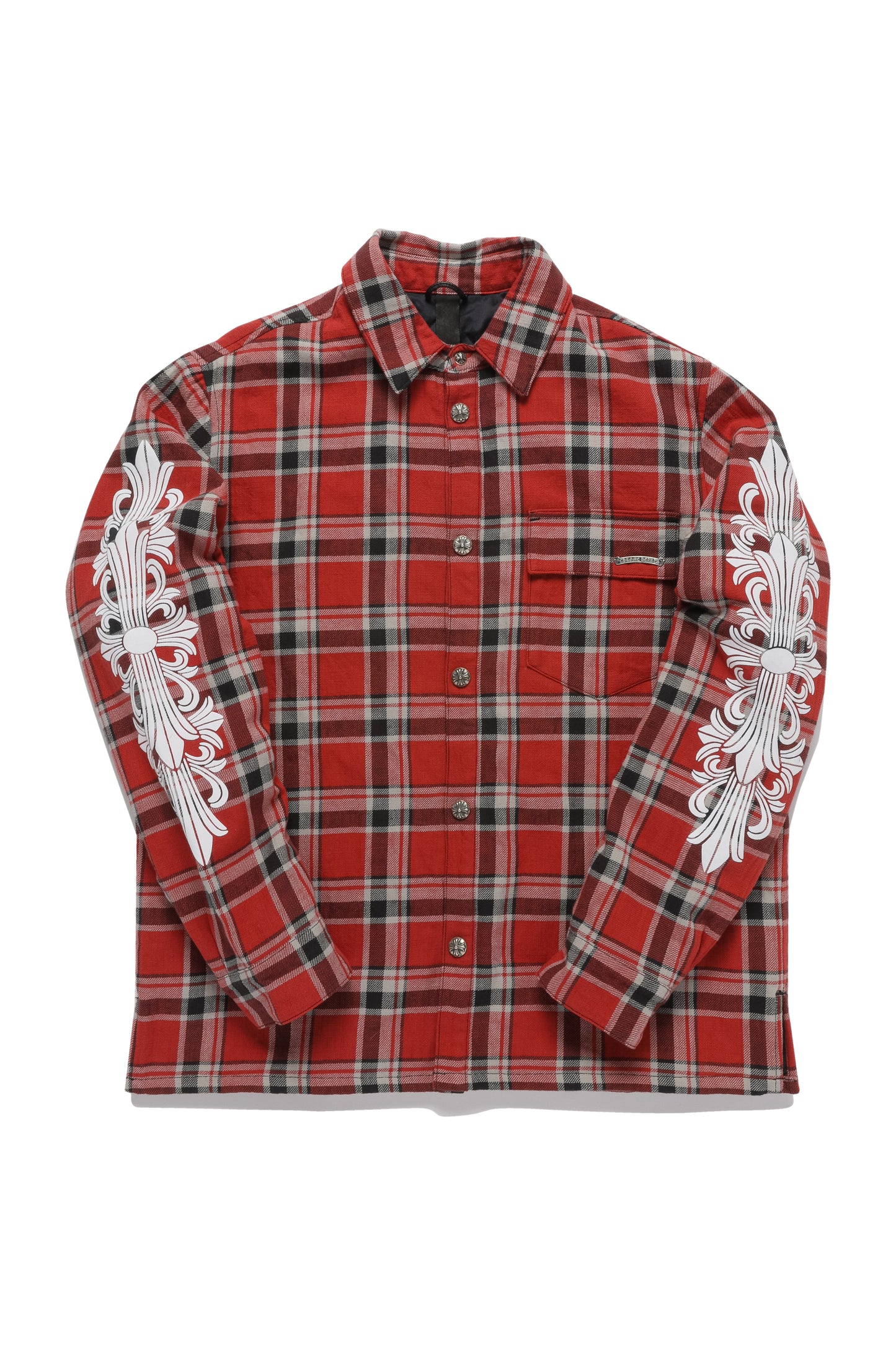 Chrome Hearts Work'n Flannel Junkyard Plaid Shirt