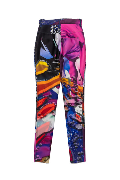 Maison Margiela Printed Skinny Leg Pants