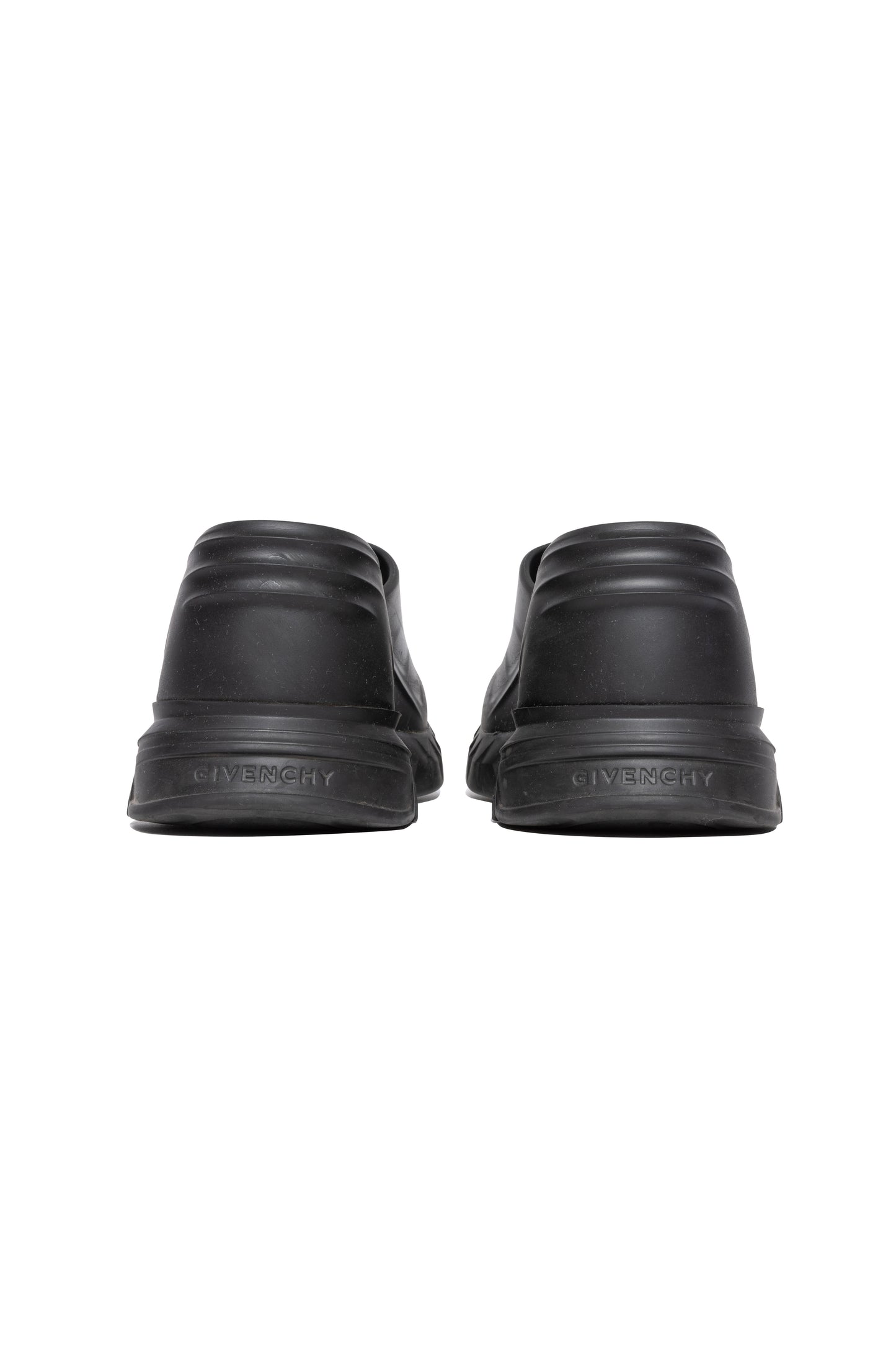 Givenchy Black Marshmallow Wedge Sandals