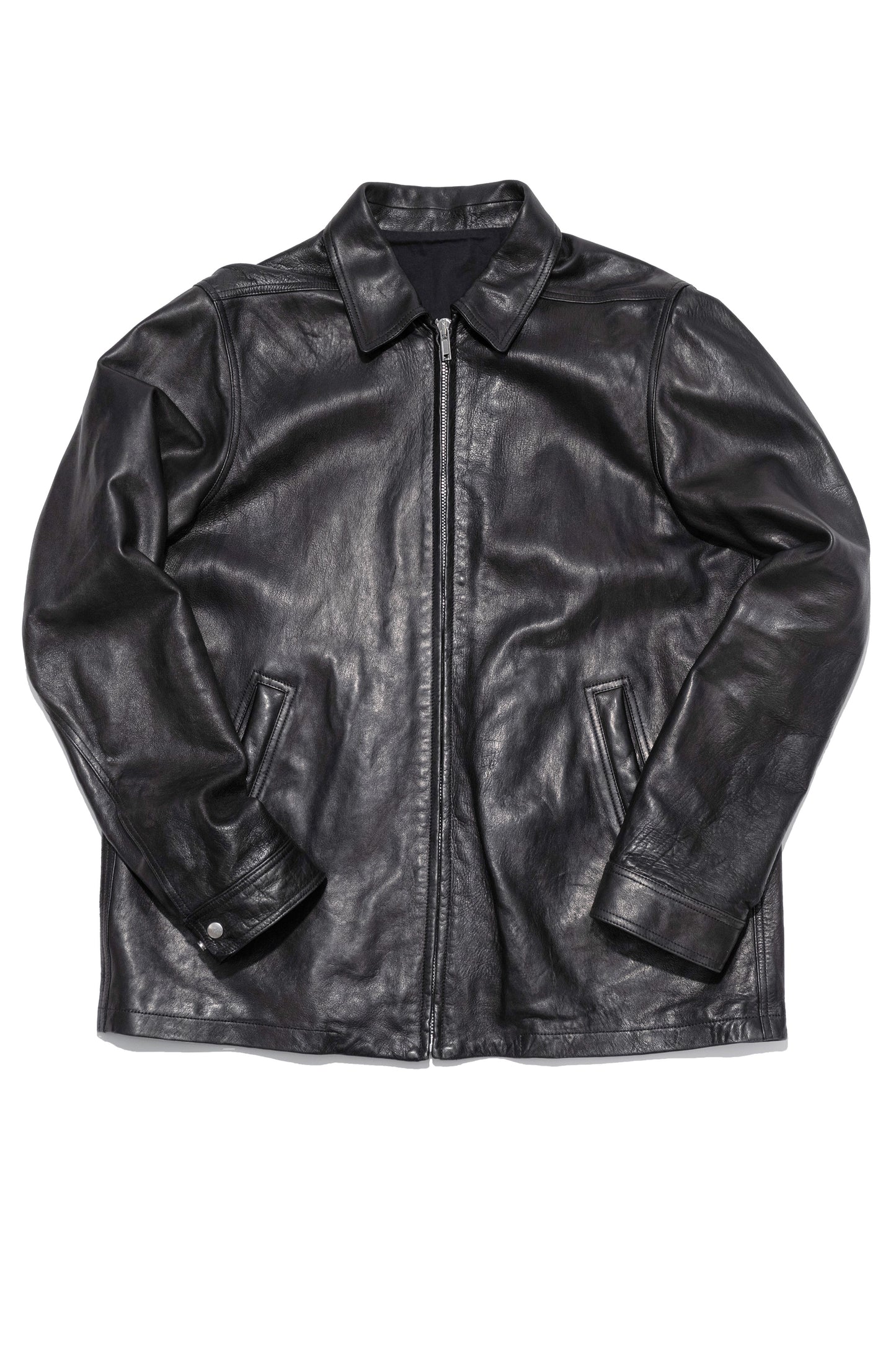 Rick Owens 23SS LNV Brad Leather Jacket