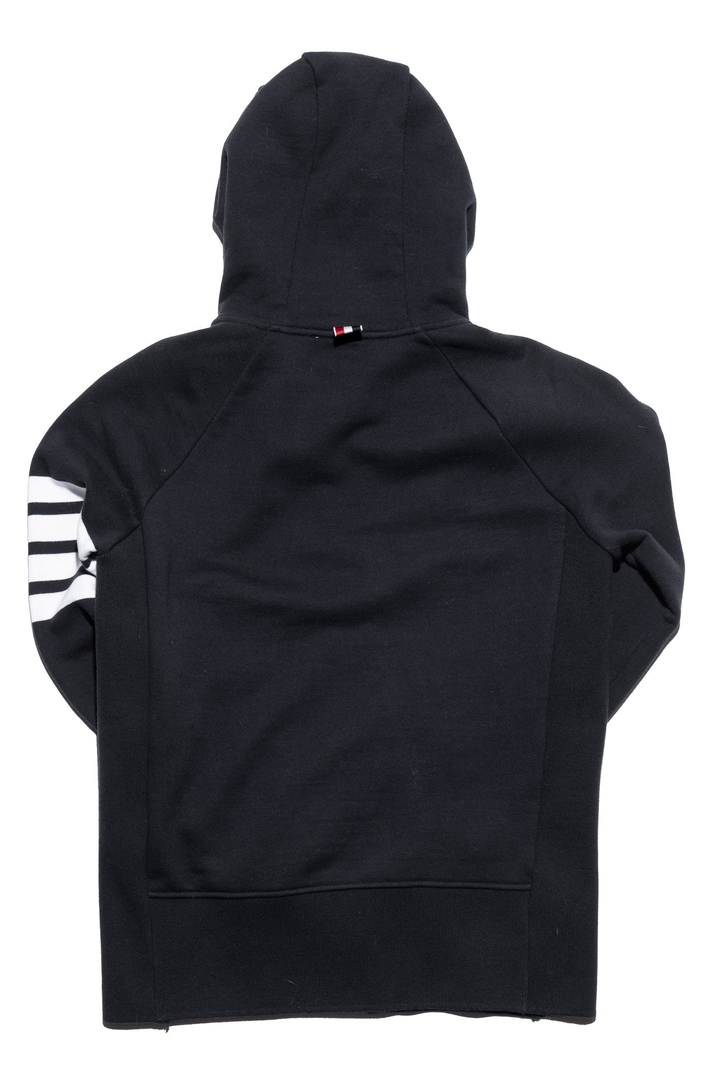 Thom Browne Classic Loopback 4-Bar Full Zip Hooded Sweatshirt