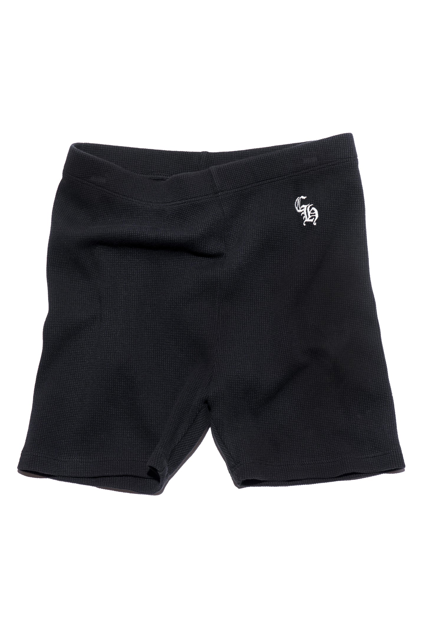 Chrome Hearts "Embroidered" Thermal Shorts in Black