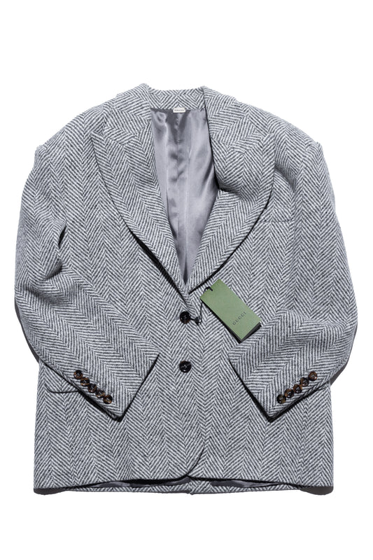 Gucci Single-Breasted Oversize Blazer