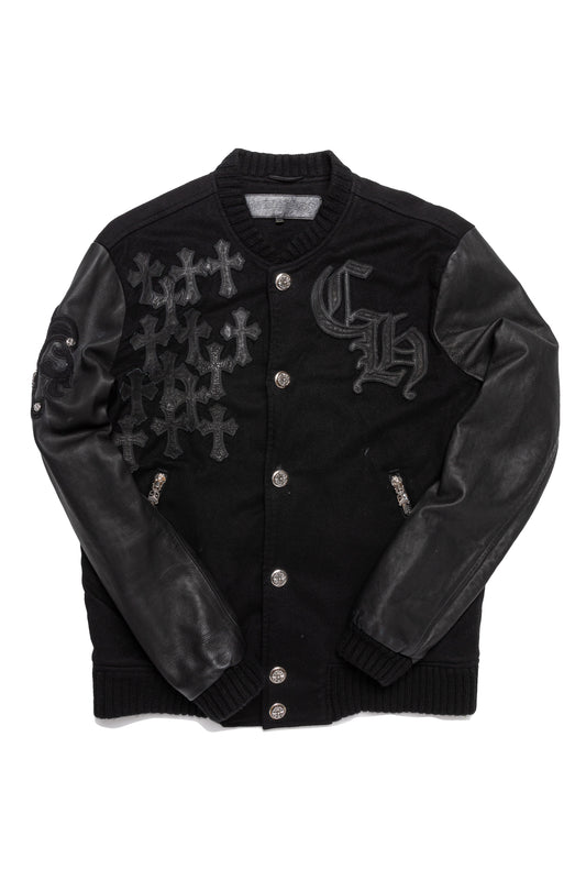 Chrome Hearts Cross Patch Bomber Jacket