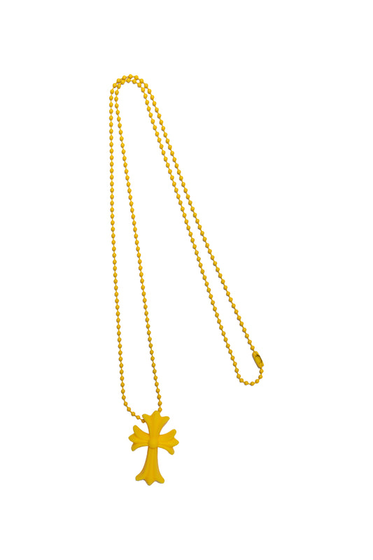 Chrome Hearts Yellow Cross Necklace