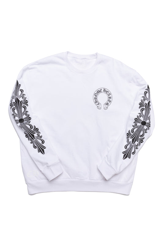 Chrome Hearts Horseshoe Logo Crewneck Sweatshirt