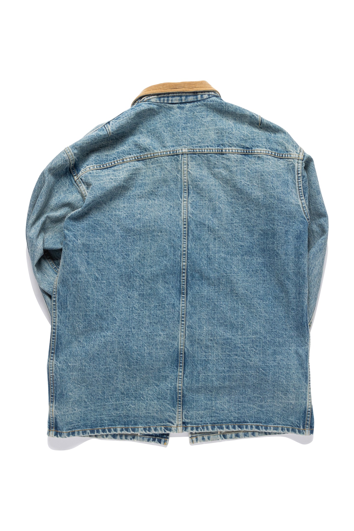 Fear of God Vintage Selvedge Denim Long Trucker Jacket