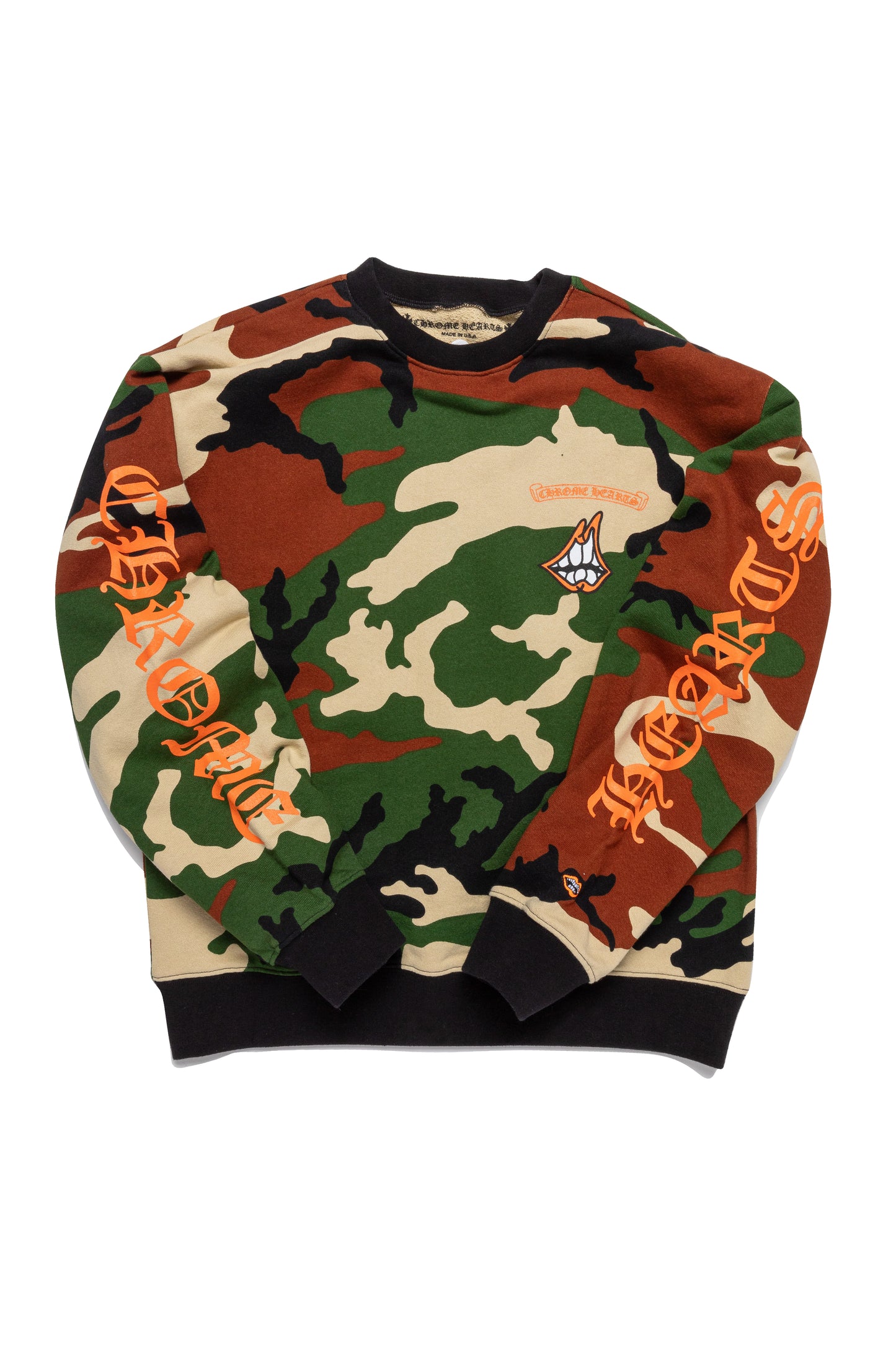 Chrome Hearts x Matty Boy Crewneck Camo Sweatshirt