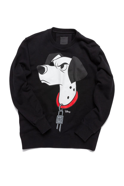 Givenchy x Disney Black Dalmatian Print Sweatshirt