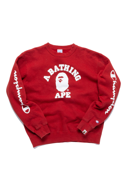 Bape x Champion College Crewneck