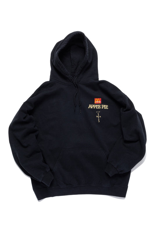 Cactus Jack x McDonald's Apple Pie Hoodie Washed Black