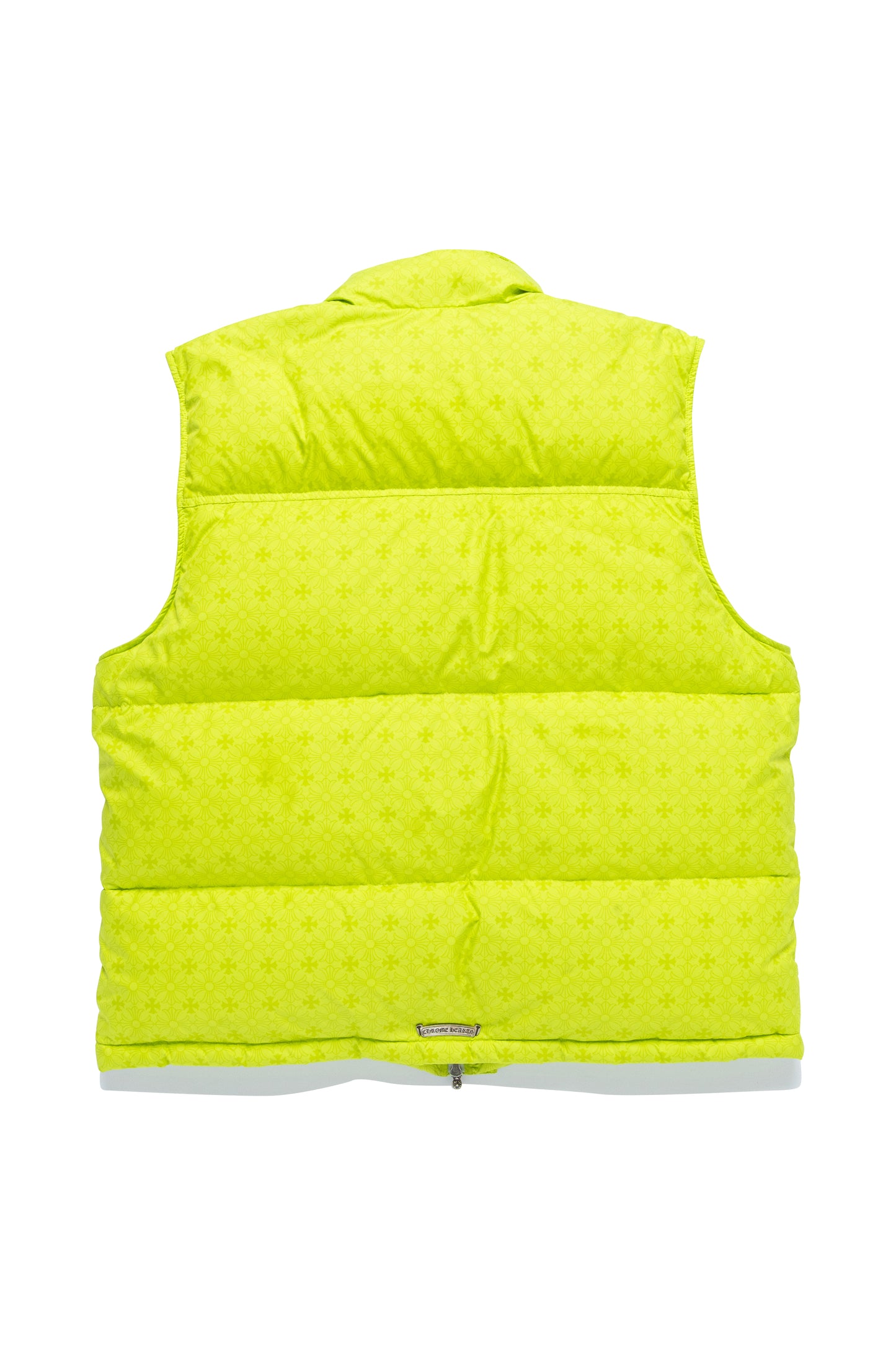 Chrome Hearts Monogram Puffer Vest Lime