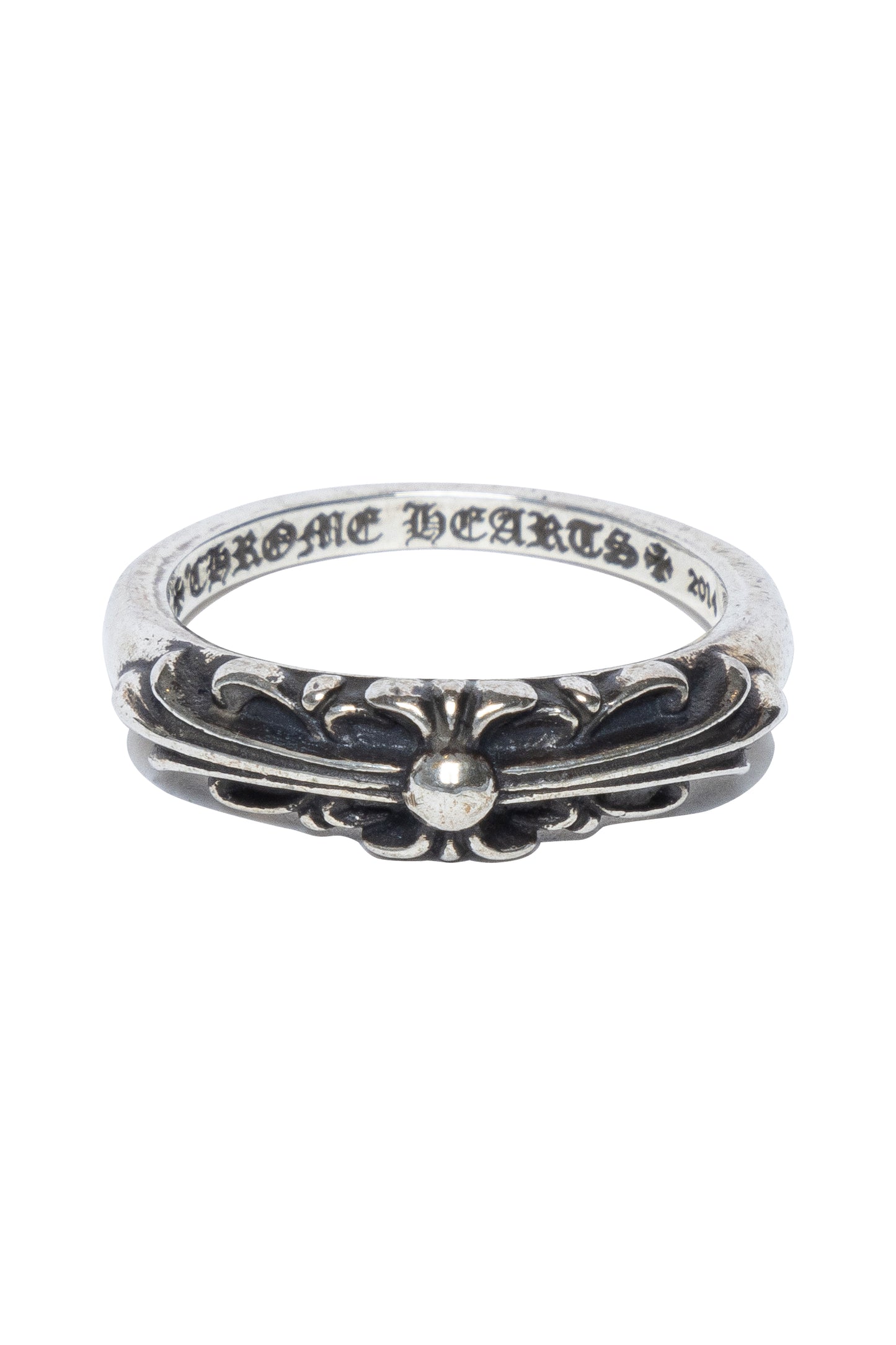 Chrome Hearts Baby Floral Cross Ring