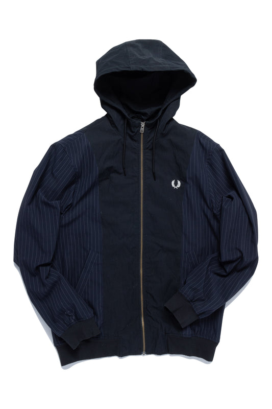 Fred Perry Pinstrip Panel Woven Track Jacket