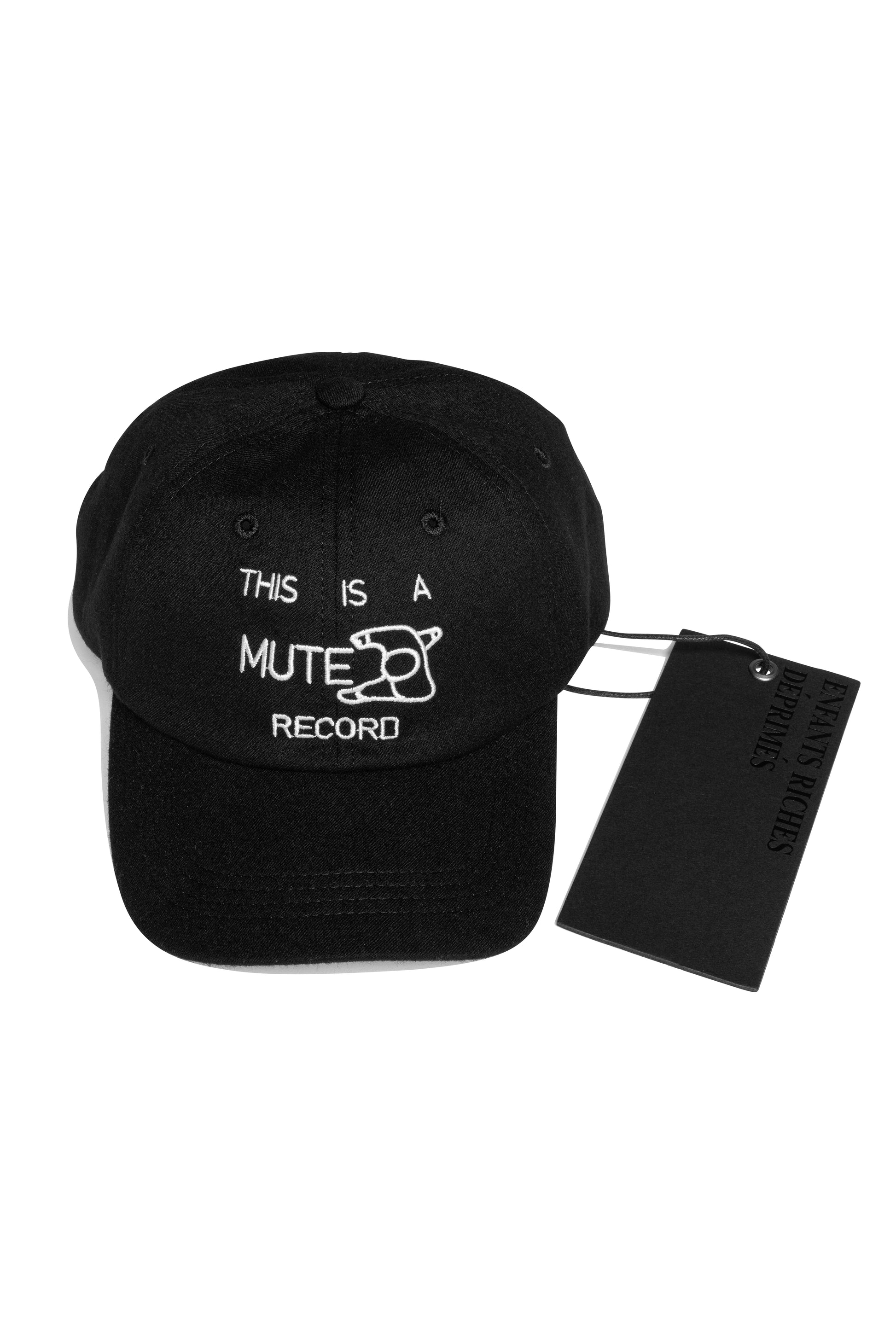 Enfants Riches Déprimés Mute Record 6-Panel Wool Hat - Xia Office
