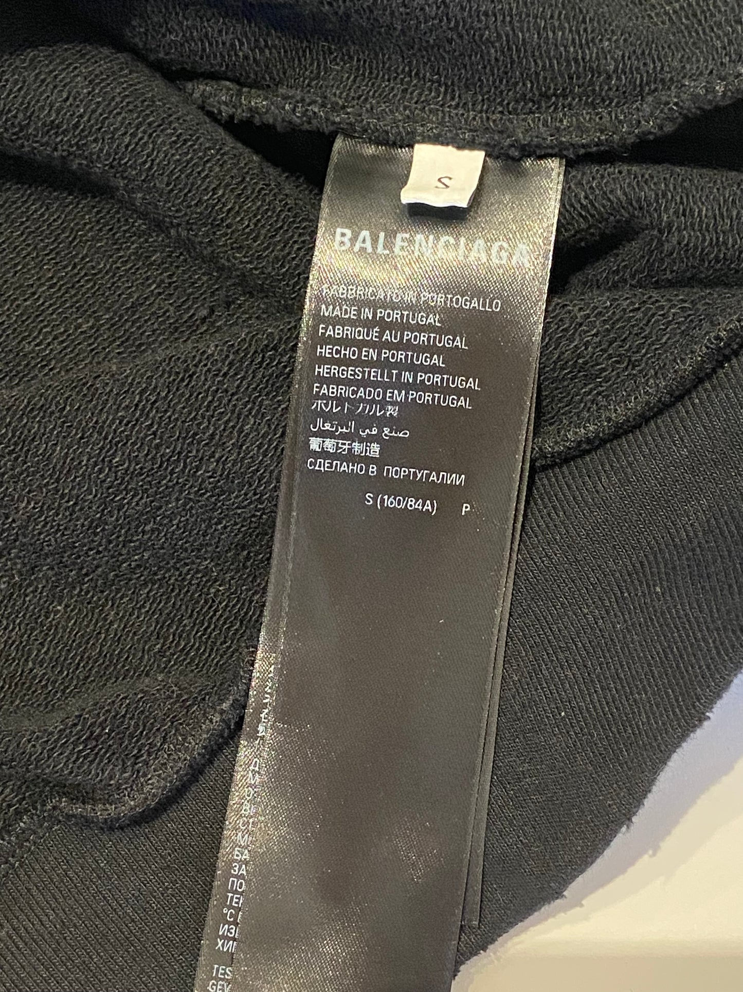 Balenciaga Graffiti Skater Zip-Up Hoodie