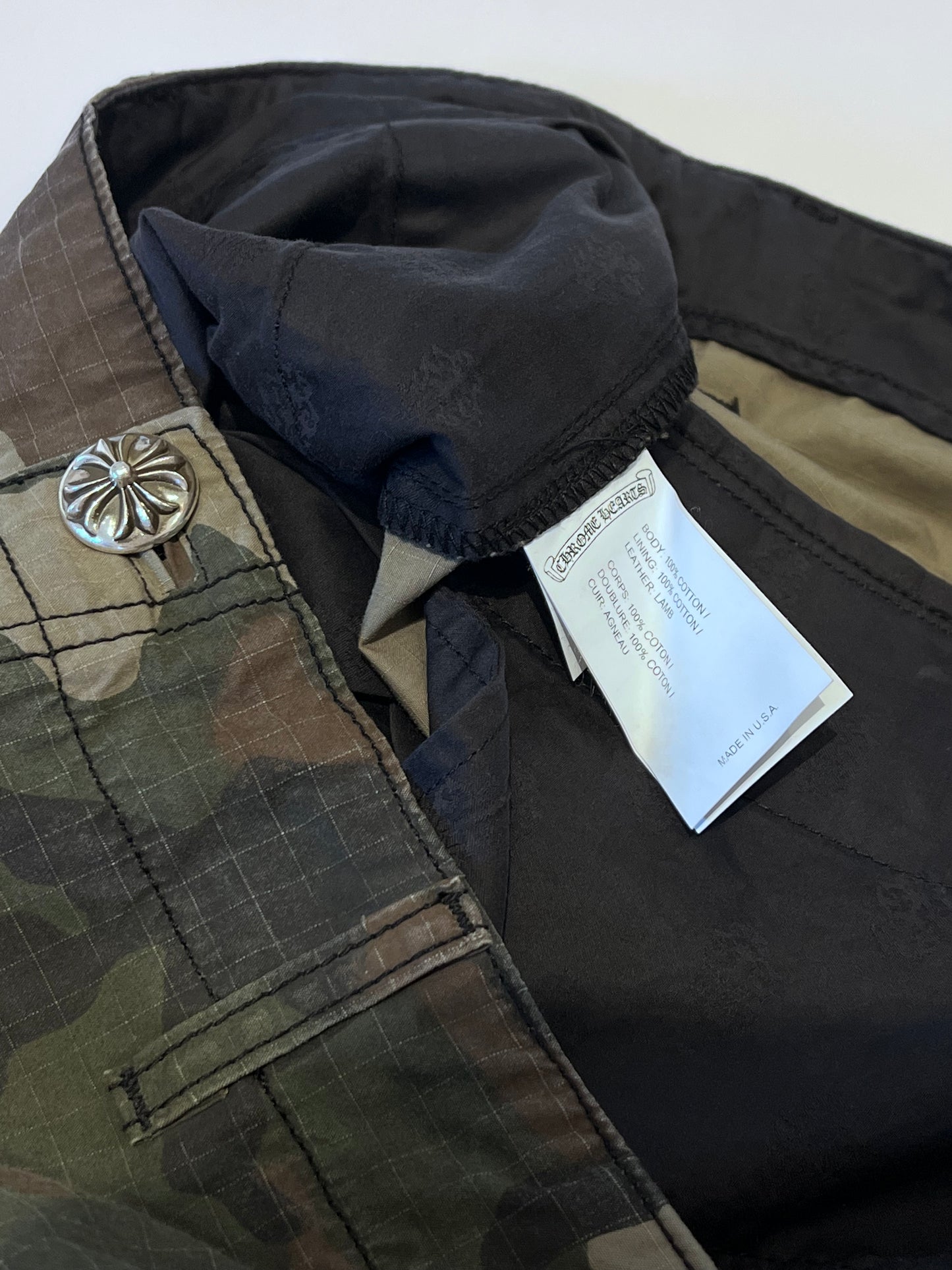 Chrome Hearts Camouflage Cargo Pants