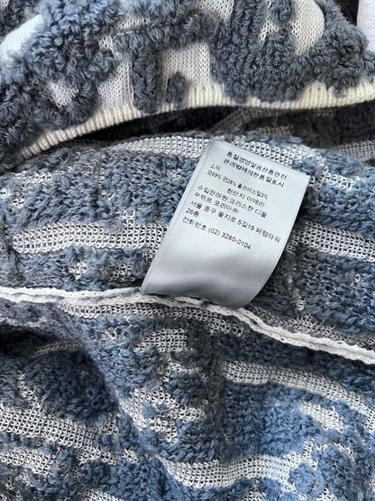 Dior Blue Oblique Jacquard Sweater