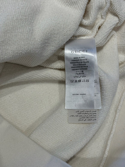 Gucci White G Logo Sweatshirt