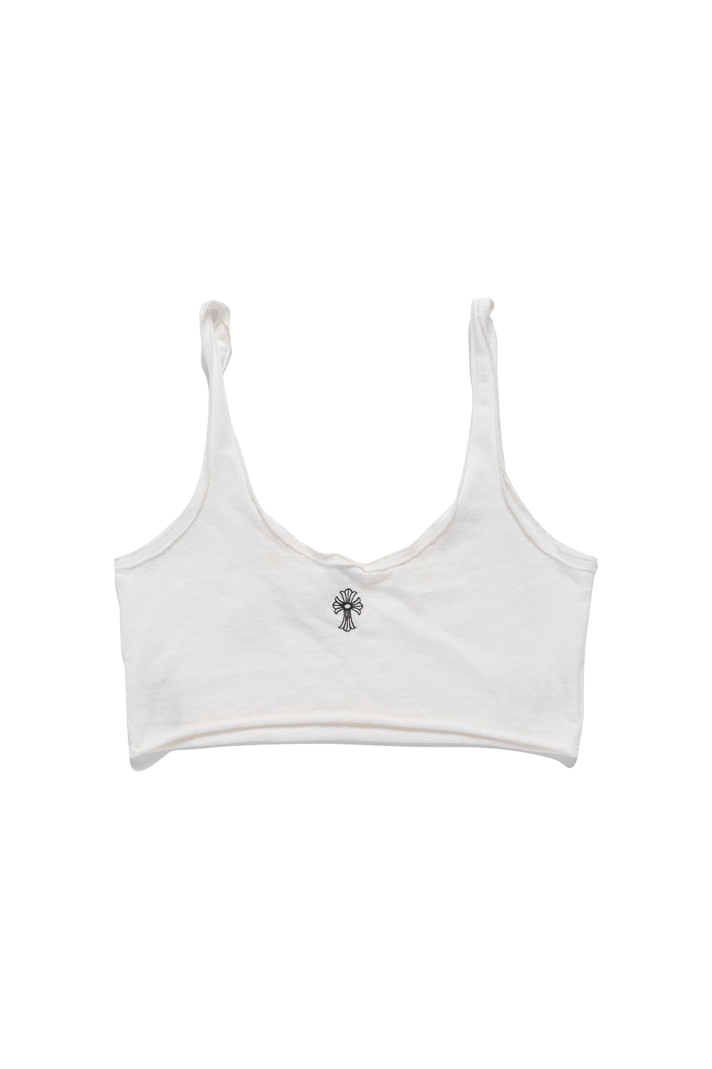 Chrome Hearts White CH Sanskirt Tank Top