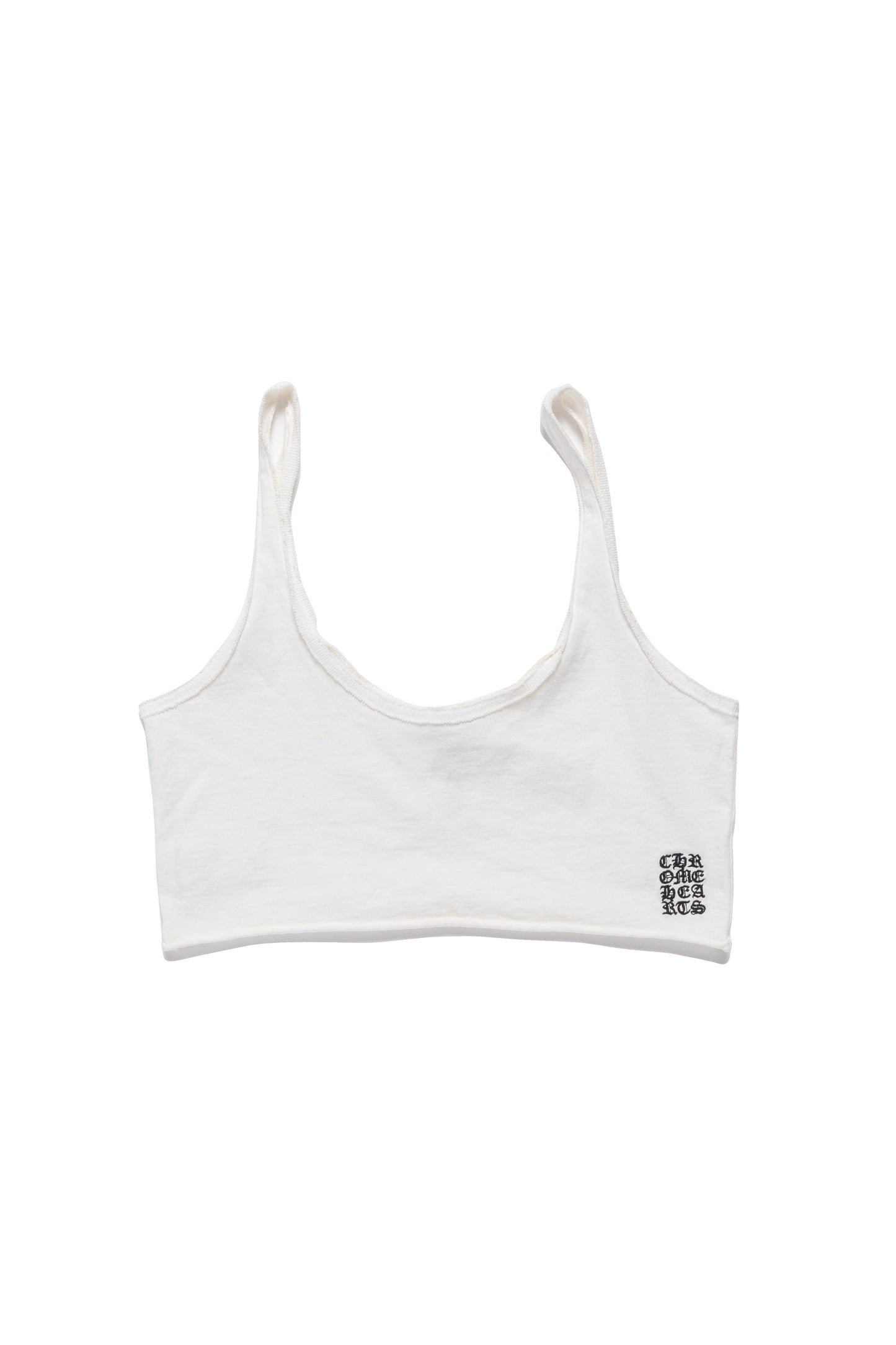 Chrome Hearts White CH Sanskirt Tank Top