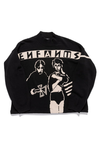 Enfants Riches Déprimés 22FW Portrait Knitted Sweater