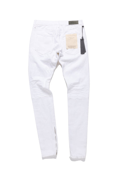 Fear of God White Distressed Jeans