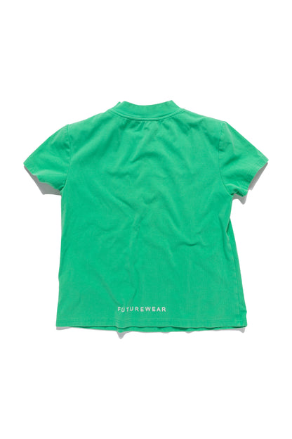 Marine Serre Logo T-shirt in Green