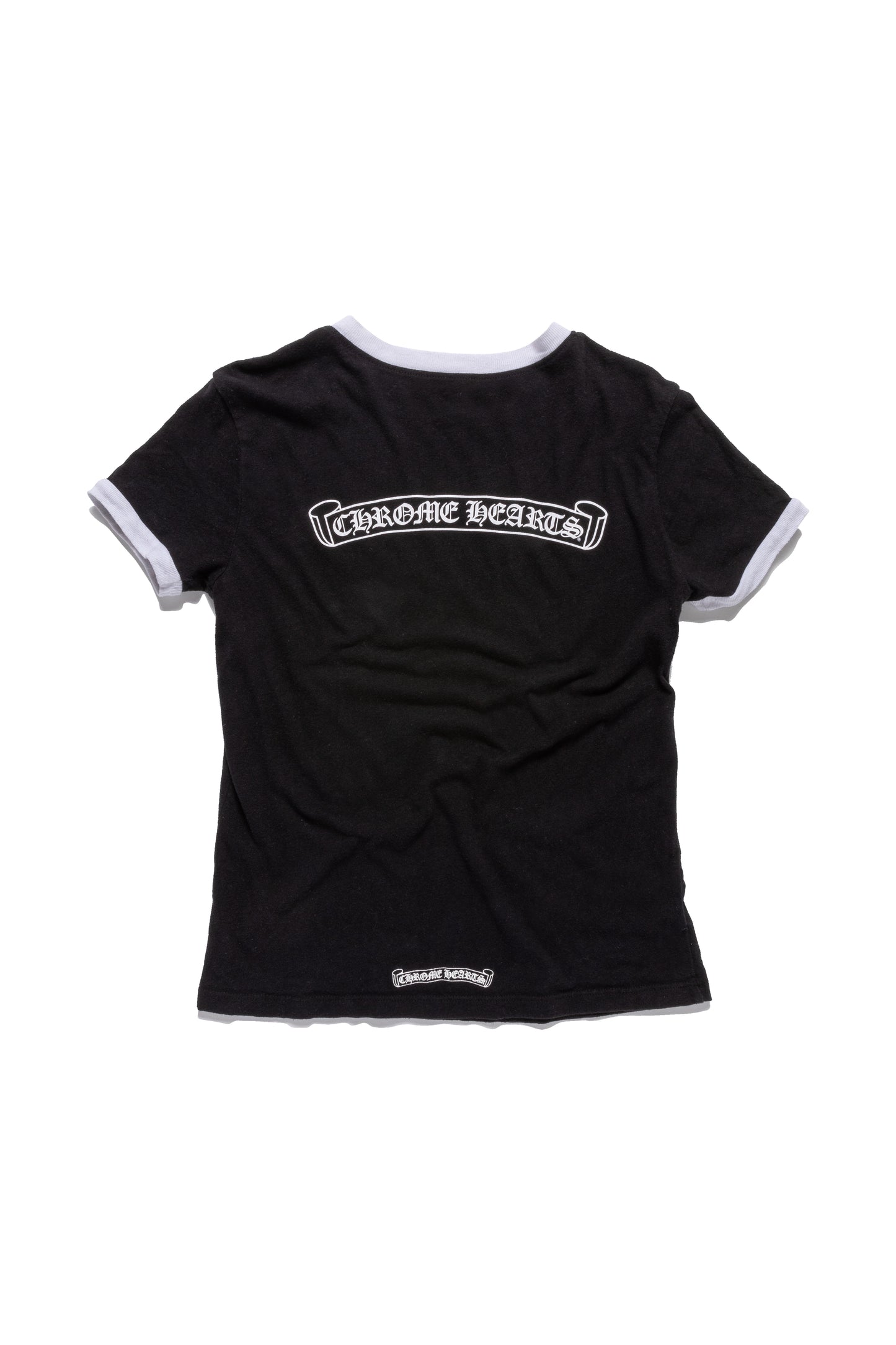 Chrome Hearts Horseshoe Logo Ringer T-shirt