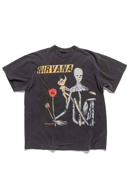 Vintage Nirvana Skull Print T-shirt