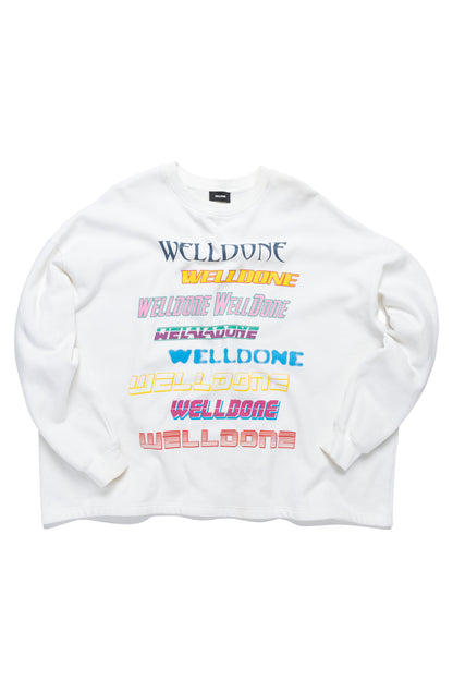 We11Done Graphic Sweatshirt Sweatshirt Pullover