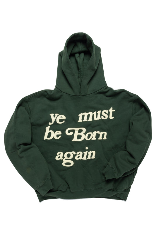 Cactus Plant Flea Market Green Ye Must Be Born Again Hoodie