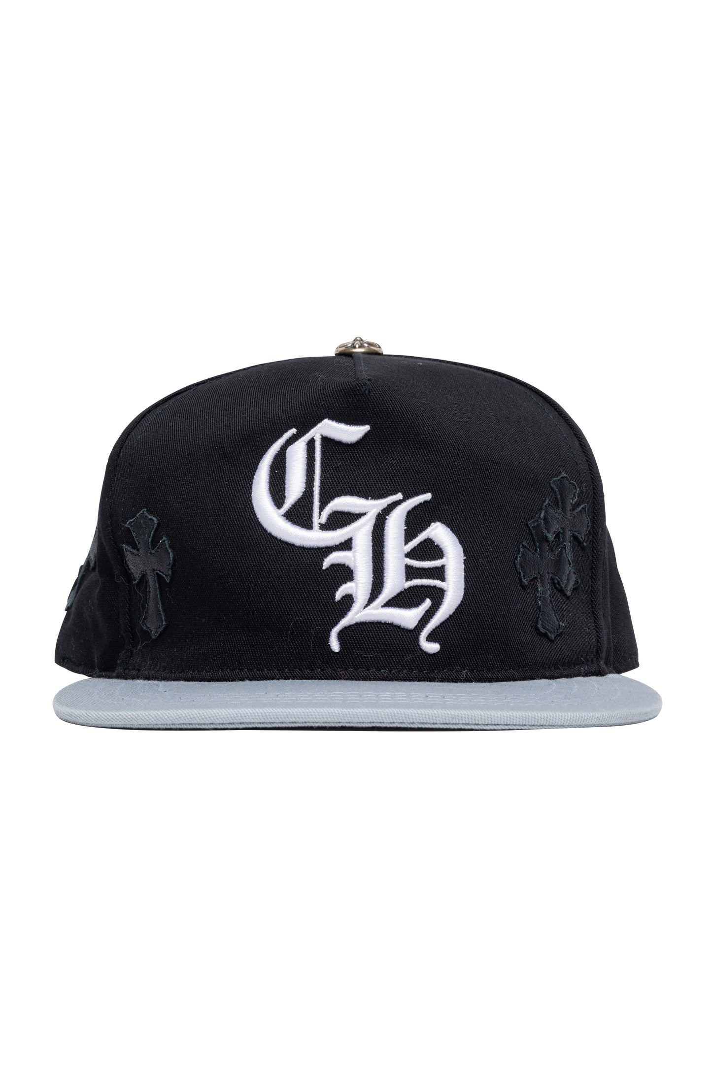 Chrome Hearts Cross Patch Baseball Hat Black