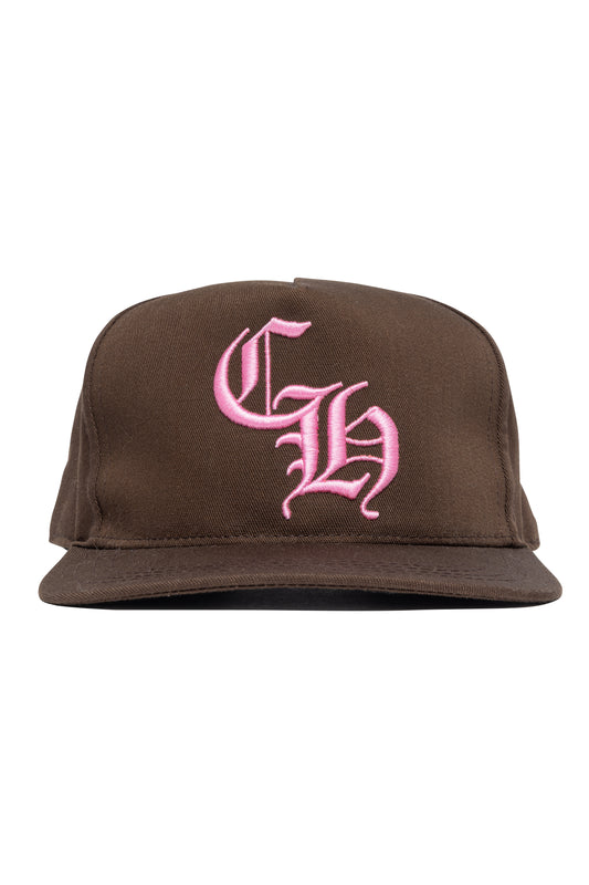 Chrome Hearts CH Pink Logo Hat