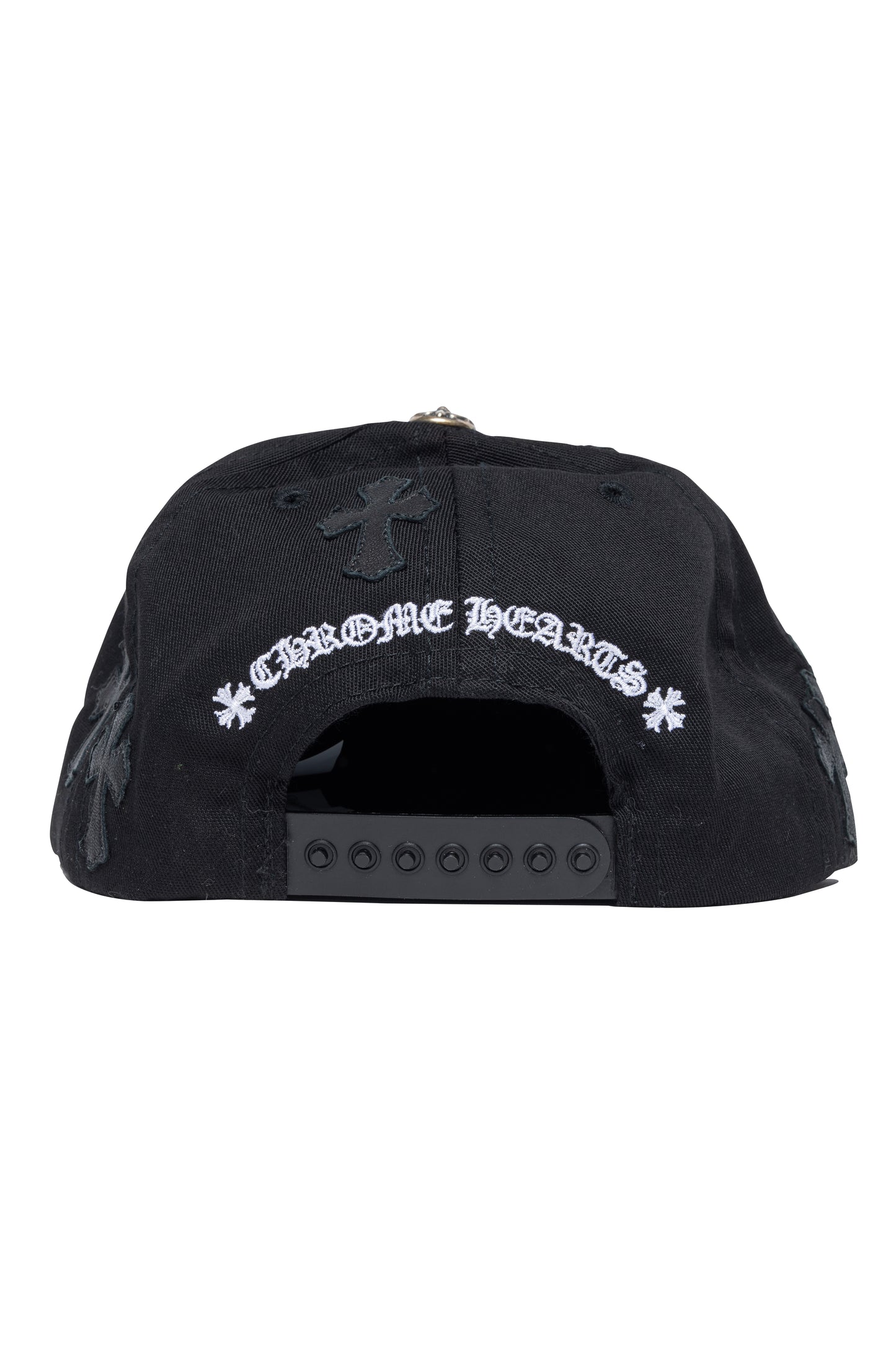 Chrome Hearts Cross Patch Baseball Hat Black