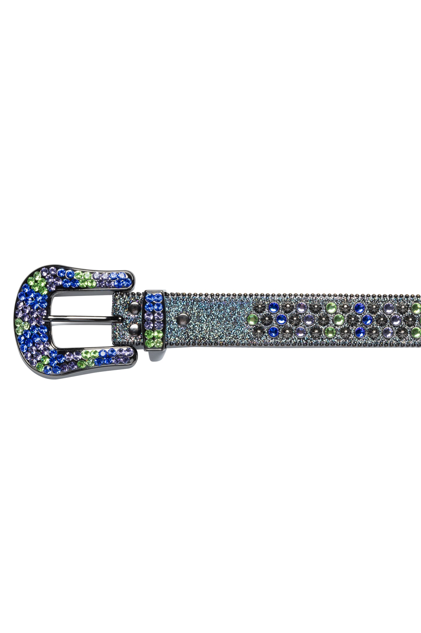 BB Simons Swaroski Rhinestone Lavasan Galaxy Belt