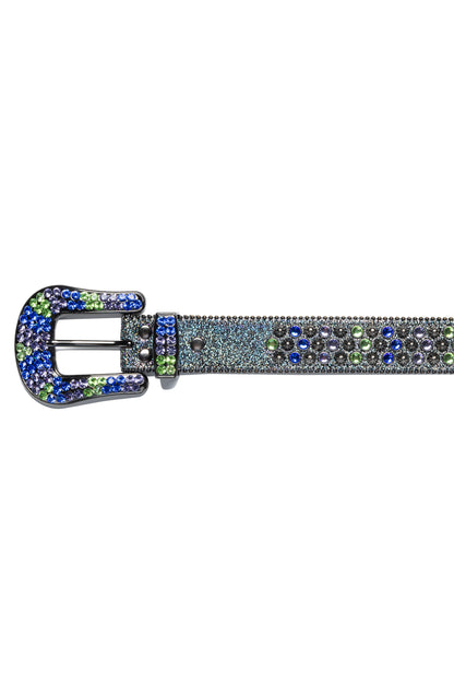 BB Simons Swaroski Rhinestone Lavasan Galaxy Belt