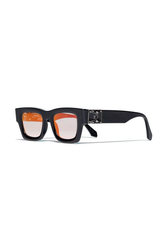 Louis Vuitton Acetate Charleston Sunglasses Black Prism