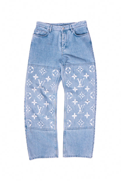 Louis Vuitton SS25 Denim Skate Jeans