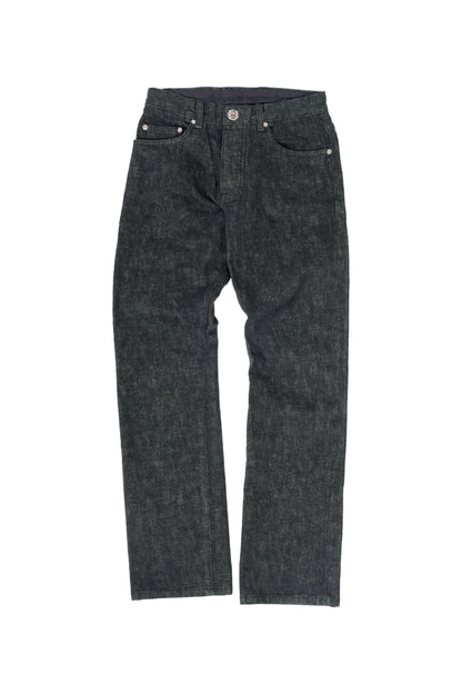 Chrome Hearts Black Star Patches Jeans