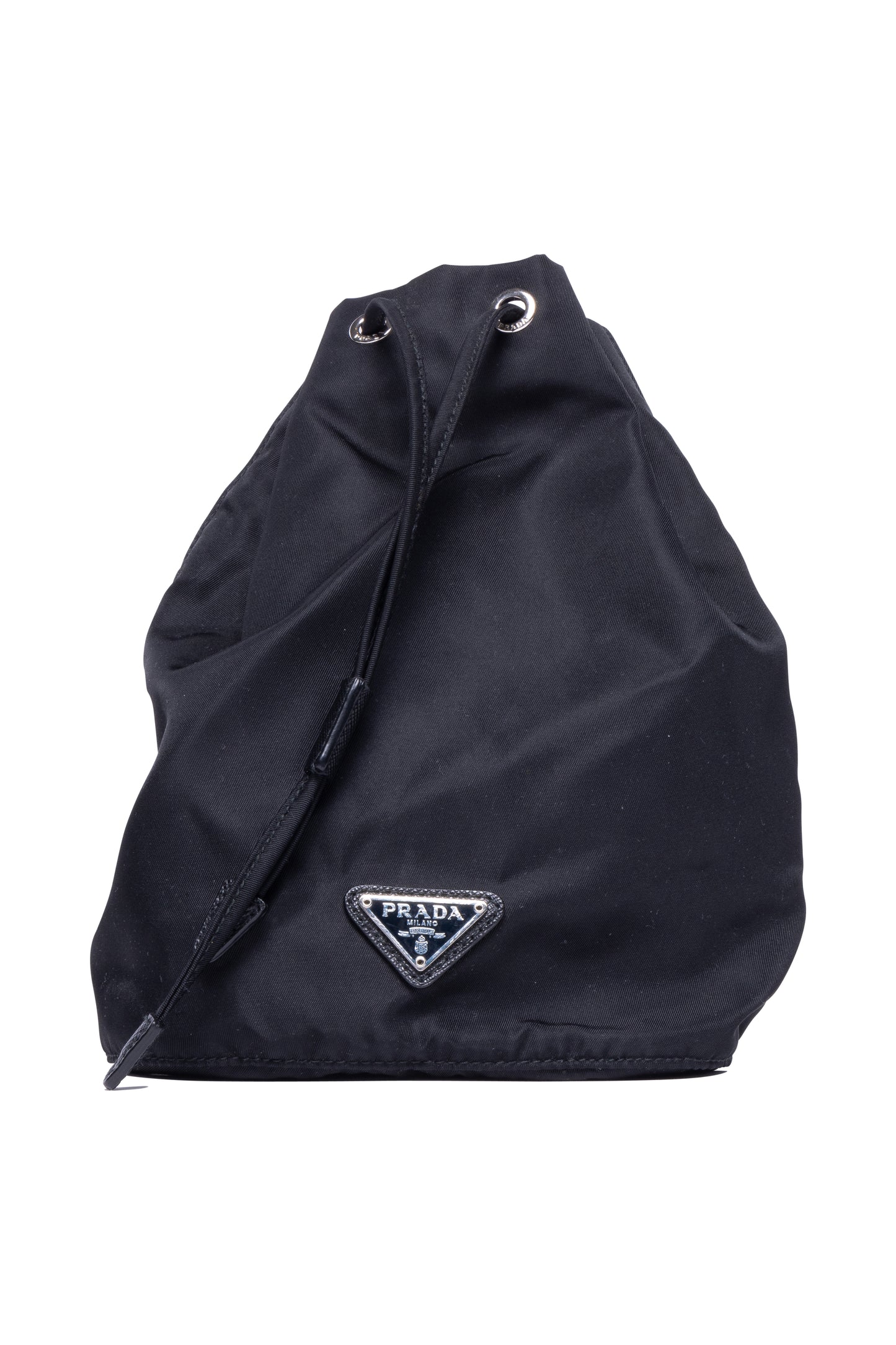 Prada Drawstring Bucket Pouch