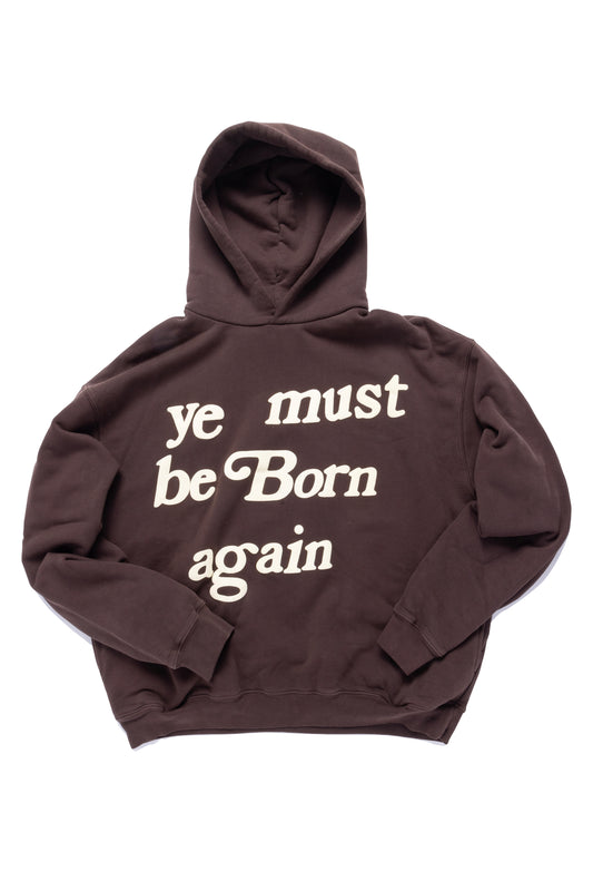 Cactus Plant Flea Market Brown Ye Must Be Born Again Hoodie