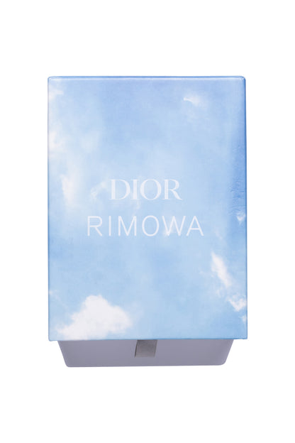 Dior x Rimowa 2019 Aluminum Personal Clutch on Strap Bleu