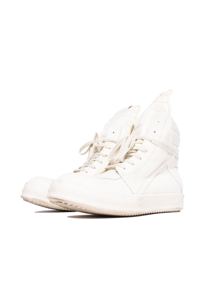 Rick Owens FW24 Porterville Geobasket in Milk