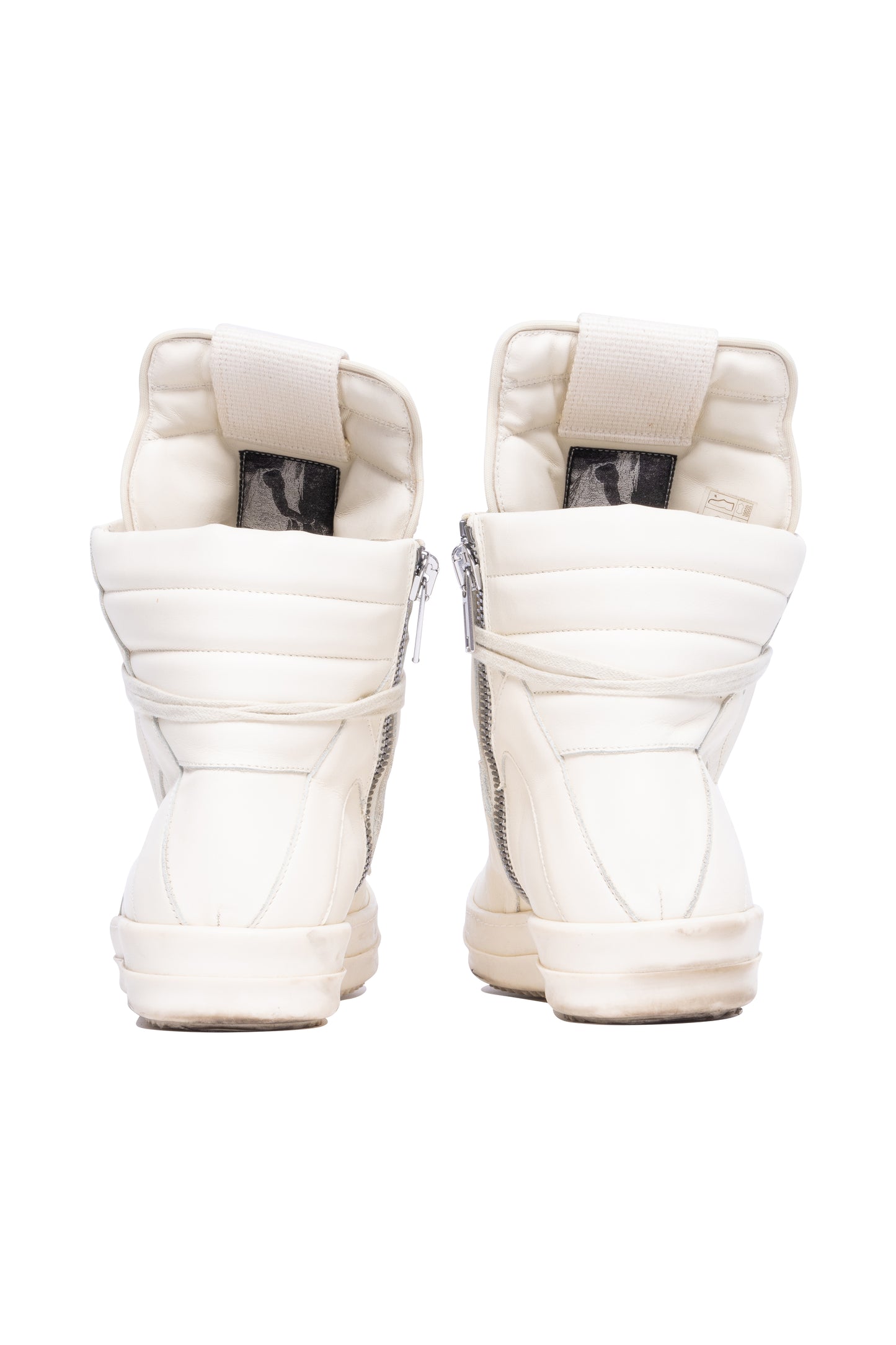 Rick Owens FW24 Porterville Geobasket in Milk