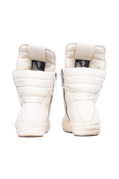 Rick Owens FW24 Porterville Geobasket in Milk